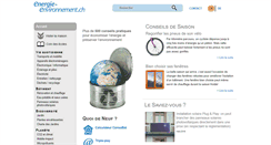 Desktop Screenshot of energie-environnement.ch